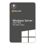 WINDOWS SERVER 2022 Remote Desktop 50 User CALs