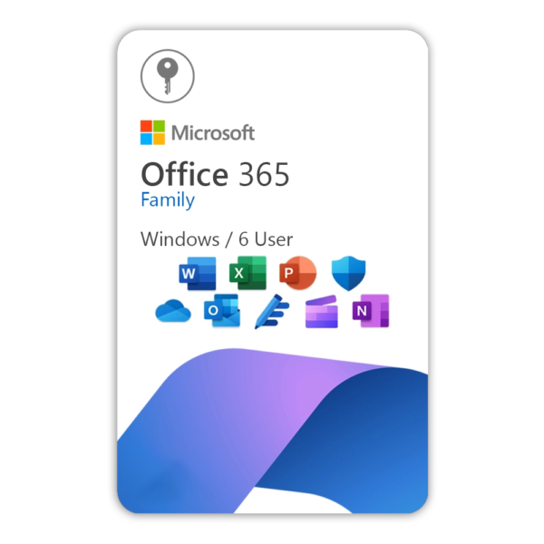 اوفيس 365 العائلة ( لشخص واحد ) لمدة سنة